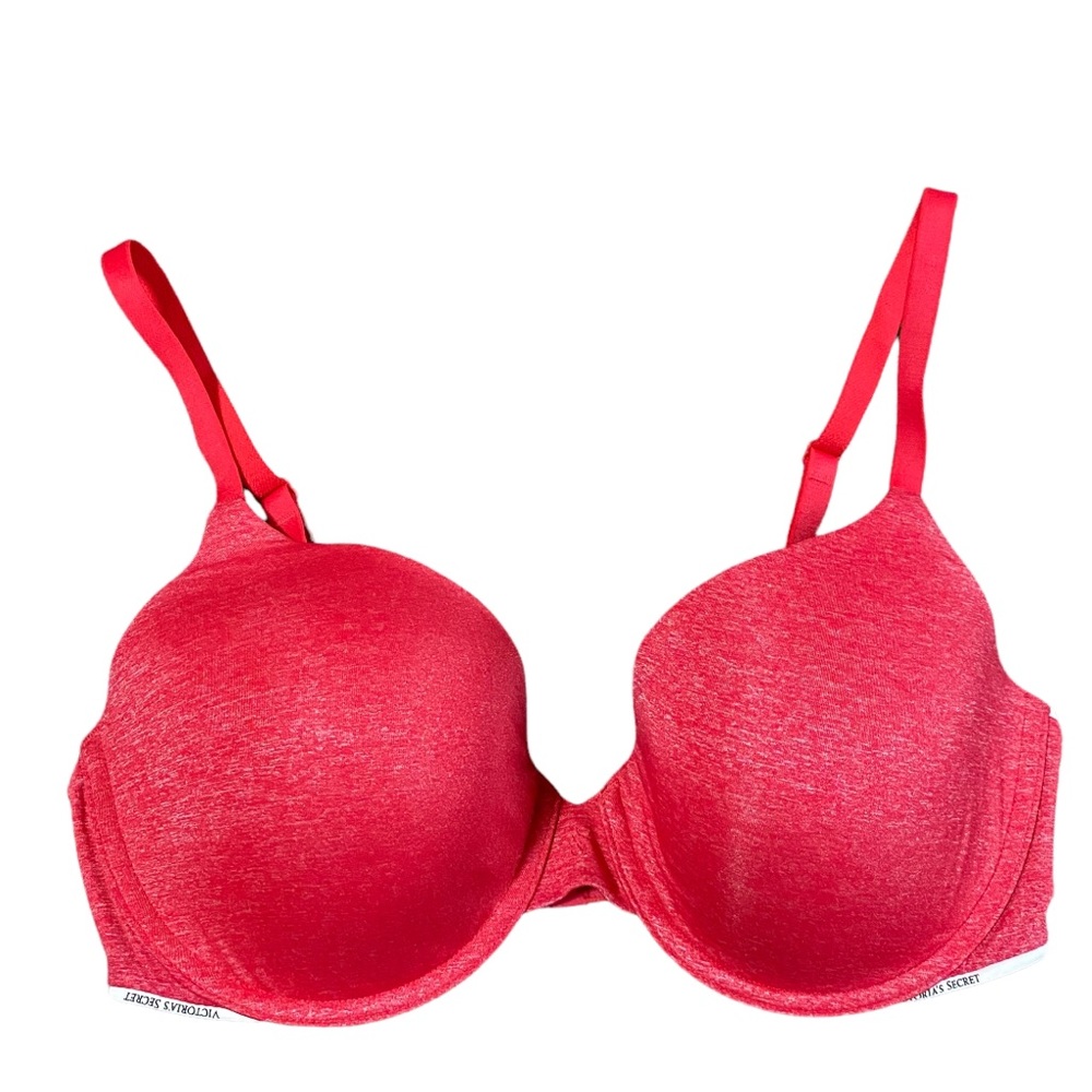 Victoria’s Secret Uplift Semi Demi red padded bra